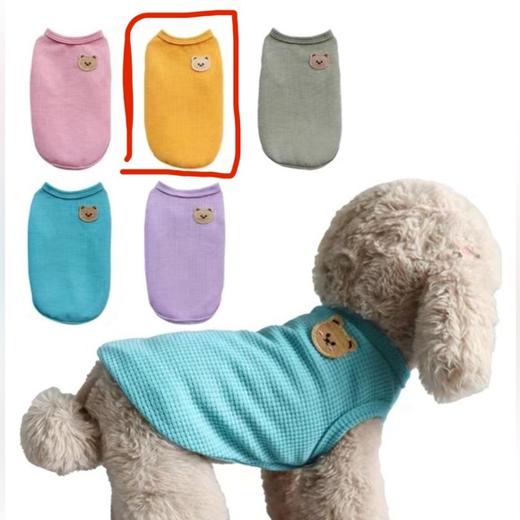 Kawaii Cute Waffle Tank for Small Dogs Puppy or Cats, SMALL *3/$13* - Picture 3 of 13